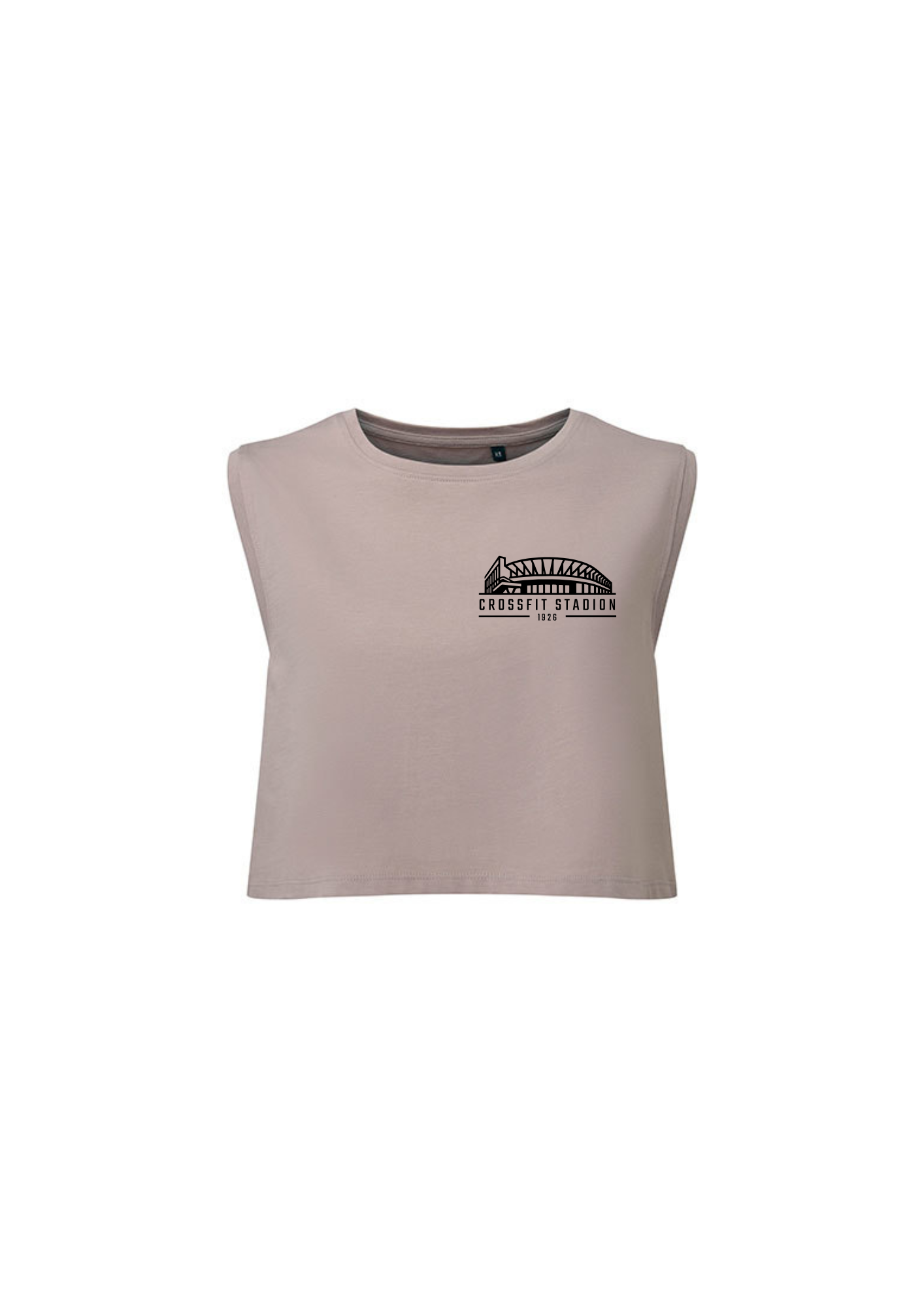 Crop top bez rukávů